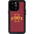 Iowa State University Primary Logo iPhone 15 Pro Waterproof Case